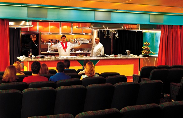 Holland America Line S-Class Interior Culinary Arts Centre Stage 2.jpg